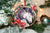 Buckskin Christmas Horse Wreath Ornament