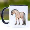 Fjord Horse II Coffee Mug - 11 oz