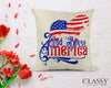 Gypsy Horse Pillow Cover - God Bless America