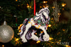 Gypsy Vanner Horse Christmas Ornaments - Gypsy Horse Set