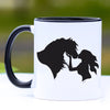 Kisses Horse Girl Coffee Mug - 11 oz