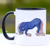 Patriotic Bowing American Gypsy Horse Coffee Mug - 11 oz