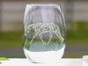 Tribal Western or English Pleasure Quarter Horse Wine Glasses - Stemless, 20 oz.