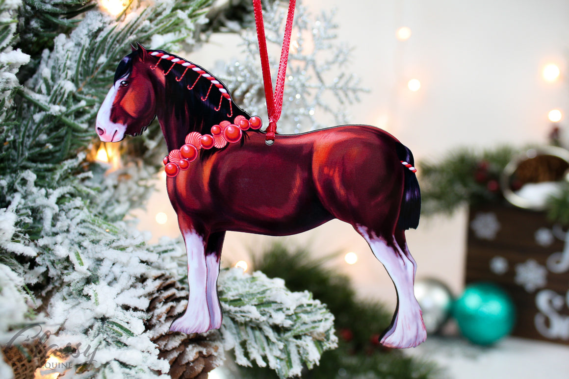 Draft Horse Ornaments