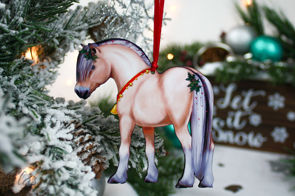 Fjord Horse Ornaments
