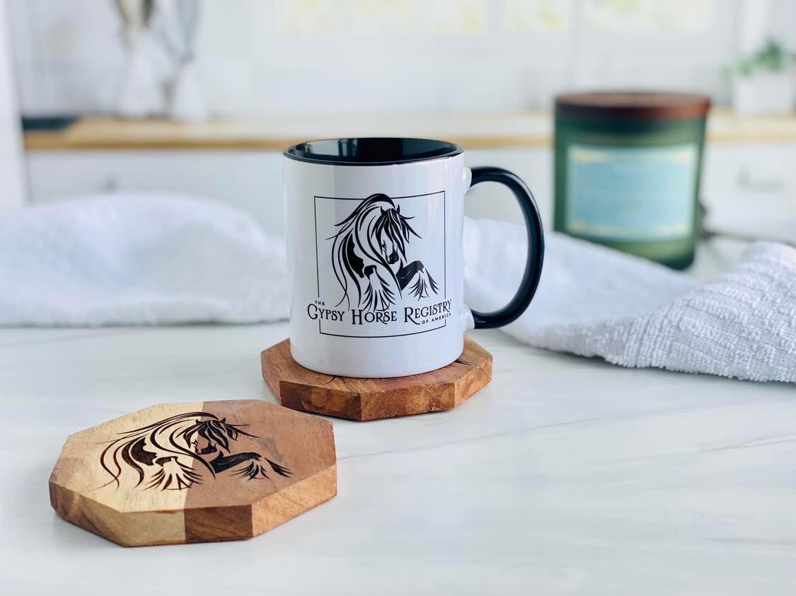 Gypsy Horse Registry of America - GHRA Gypsy Horse Coffee Mug - 11 oz