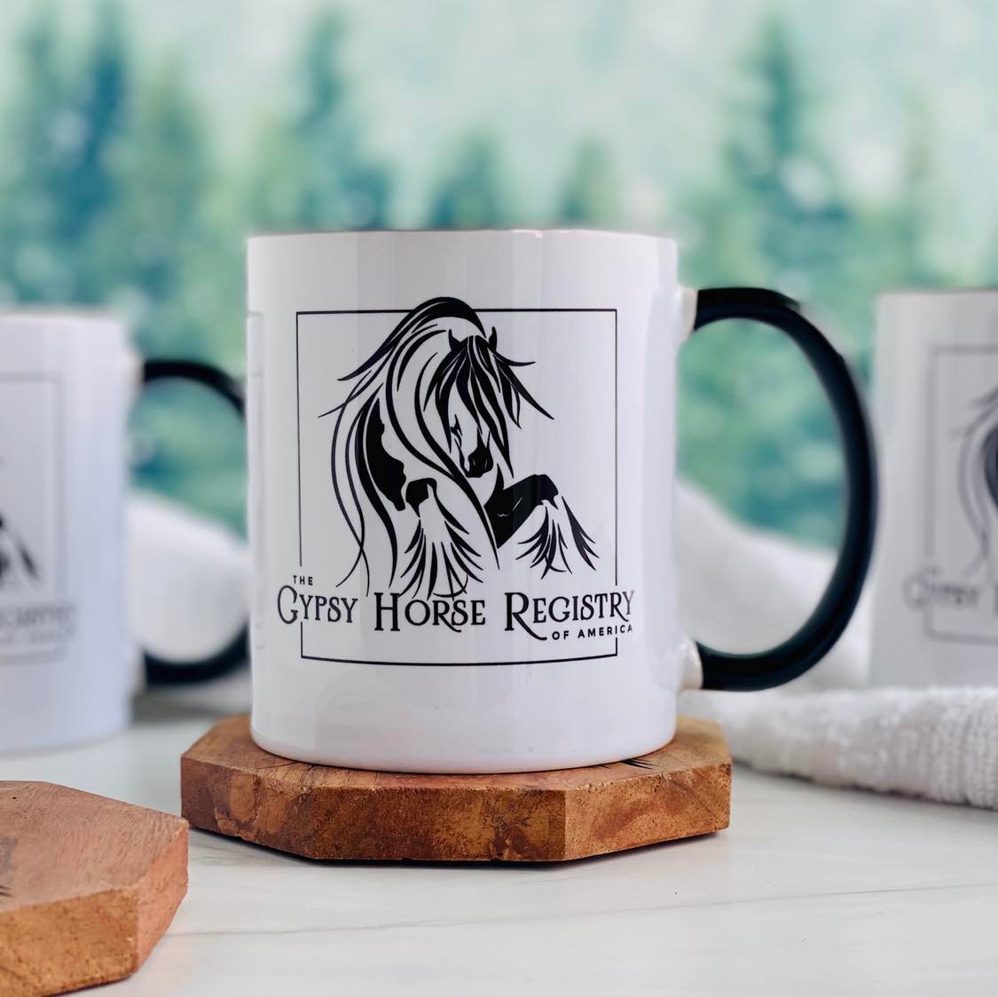 Gypsy Horse Registry of America - GHRA Gypsy Horse Coffee Mug - 11 oz