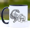 Be You tiful Gypsy Vanner Horse Coffee Mug - 11 oz