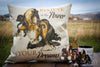 Gypsy Horse Pillow Cover - Believe in the Beauty of your Dreams