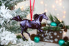 Christmas Black Arabian Horse Ornament