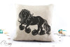 Gypsy Horse Pillow Cover - Courageous Gypsy Cob Horse