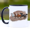 Majestic Arabian Horses Coffee Mug - 11 oz