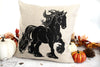 Gypsy Horse Pillow Cover - Grateful Gypsy Horse
