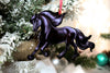 Black Friesian Horse Ornament III