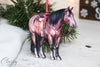 Bay Western Ranch Quarter Horse Ornament