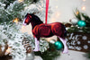 Bay Clydesdale Horse Ornament