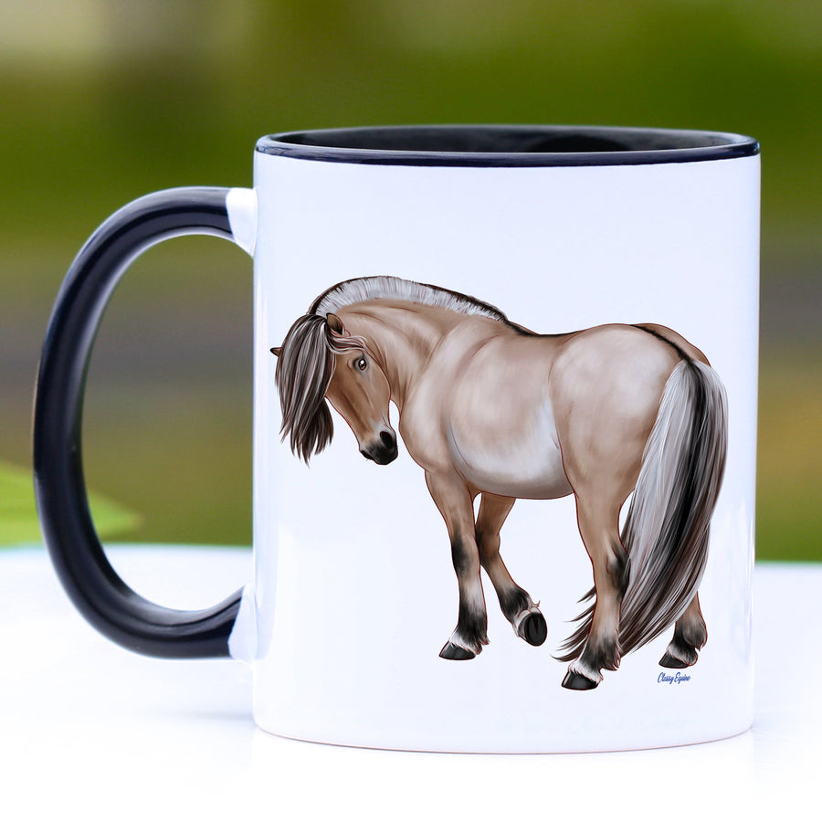 Fjord Horse Coffee Mug - 11 oz
