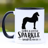 Leave a Little Sparkle, Friesian Horse Coffee Mug - 11 oz