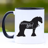 Gypsy Girl, Gypsy Horse Coffee Mug - 11 oz