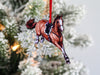 Jumping Horse Ornaments - Chestnut Hunter Jumper