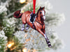 Jumping Horse Ornaments - Chestnut Hunter Jumper