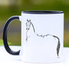 Hunter Jumper Sport Horse Topline Coffee Mug - 11 oz