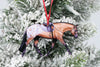 Buckskin with Blanket Appaloosa English Pleasure Horse Ornament