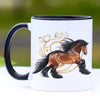Bay Gypsy Vanner Horse Mug